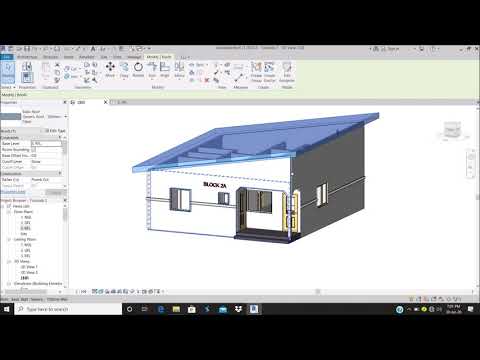 How to Model Flat Roof in Revit