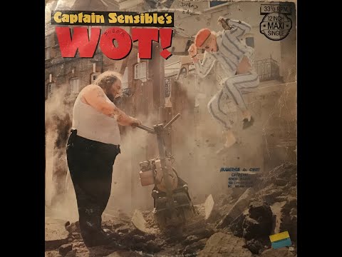 CAPTAIN SENSIBLE - WOT ( Vinyle Maxi 33 TOURS )
