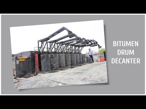 Bitumen Drum Decanter