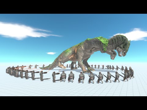 50x HARPOONS vs GIANT UNITS - Animal Revolt Battle Simulator