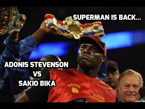 Adonis 'Superman' Stevenson vs Sakio Bika...Yes this is really happening..We Discuss