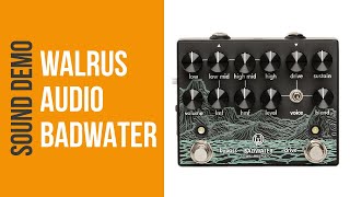 Video thumbnail for Walrus Audio Badwater - Sound Demo (no talking) by Bass Bonedo