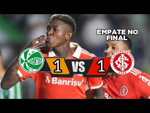 PRIMEIRO GOL NA CARREIRA | Juventude 1 x 1 Internacional - Gols - Brasileirão 2022
