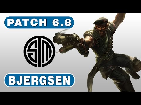 124. TSM Bjergsen - Gangplank vs Twisted Fate - Mid - May 1st, 2016 - Season 6 - Patch 6.8