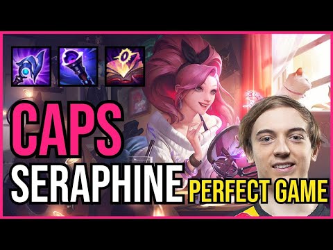 CAPS - SERAPHINE vs. VEL'KOZ Mid | EUW CHALLENGER | PATCH 10.25
