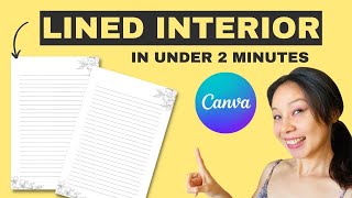 Create a Lined Interior For Your Journals in Under 2 Minutes