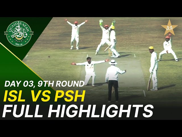 Full Highlights | Islamabad Region vs Peshawar Region | Day 3 | QeAT 2025-26 | PCB | M2P1J
