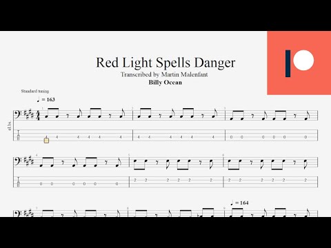 Billy Ocean - Red Light Spells Danger (bass tab)