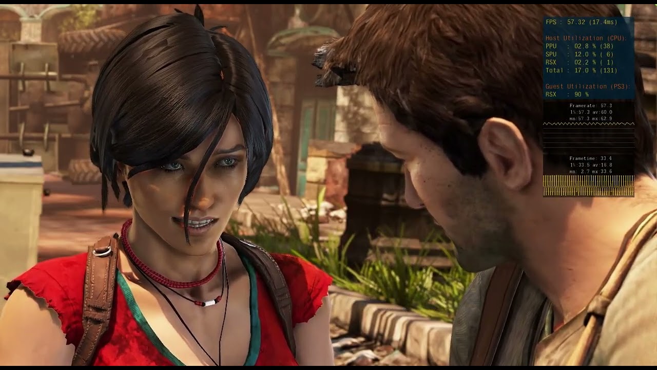 RPCS3 v0.0.40-19218-2d6ca912 Alpha | master Uncharted 2: Among Thieves™ [BCES00757]