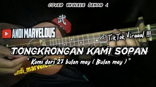 Download lagu Tongkrongan Kami Sopan ( PBSU 275 ) || Cover Ukulele Senar 4 By Andi Marvelous mp3