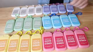 Colorful Hand Sanitizer Bulk Pack Unboxing and Review