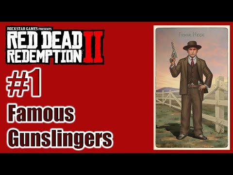 RDR2 - Famous Gunslingers - 01 Frank Heck - Cigarette Card - Türkçe - Tayperyum