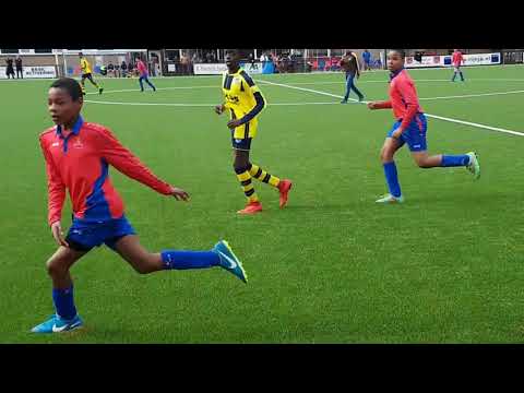 JOS Watergraafsmeer JO13-1 - AS'80 JO13-2 1e helft | 28-4-2018