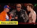 John Cena And Sheamus TLC 2009 Contract Signing