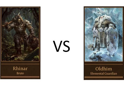 Rhinar(Rodney) Vs Oldhim (Jonathan)
