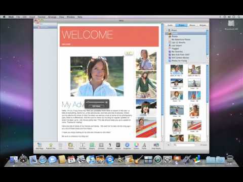 Getting Started with iWeb - iWeb Help
