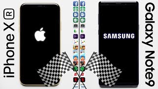 Apple iPhone XR vs Samsung Galaxy Note9 Speed Test