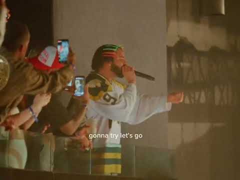 All Drake PERFORMANCE  From Balcony At Lil Yachty's SHOW