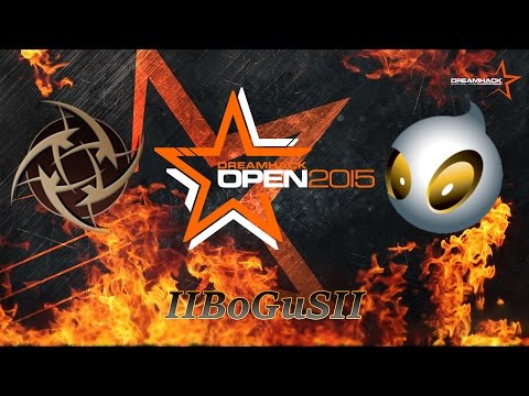 NiP vs Team Dignitas [Mirage] - DreamHack Open Summer 2015 - CSGO