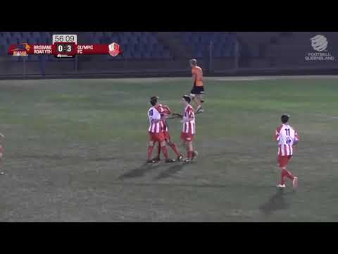 NPL QLD 2014 Round 20 - Brisbane Roar Youth vs Olympic FC Highlights