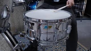 Video thumbnail for 1970s Ludwig 6.5x14 Super Sensitive Snare Drum by Hawthorne Drum Shop