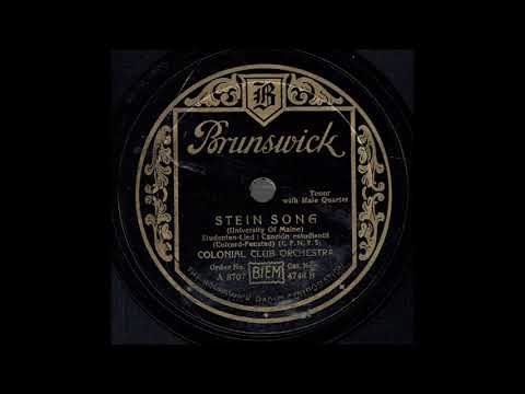 Colonial Club Orchestra - Stein Song