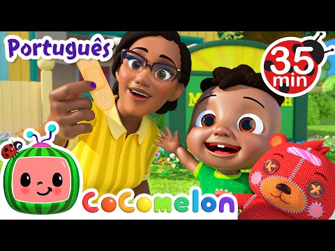 Capa de O Cody Tem Um Dodói! | Melhores Canções do Cody | Cocomelon Brasil | Músicas Infantis em Português