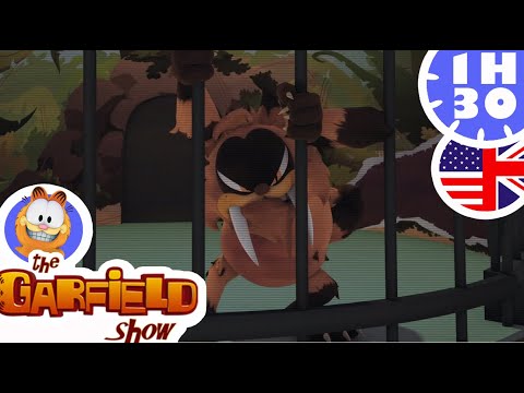 👹 Garfield and Catzilla !👹- Halloween funny compilation 🤣