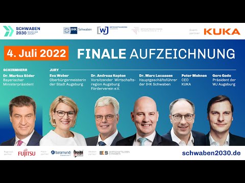 Schwaben 2030 - Finale in Augsburg 7.4.2022 - komplette Veranstaltung