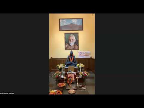 Arunachala Ashrama Evening Live - 127th Advent To  Celebrations of Bhagavan Sri Ramana Maharshi