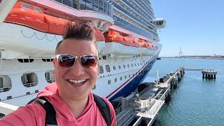 Live from Carnival Panorama | Jared’s First Solo Cruise | Embarkation Day