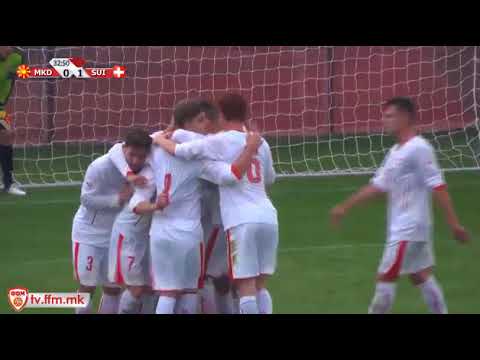 U19 - Macedonia - Switzerland 0-1 (Goal by Ugrinic)