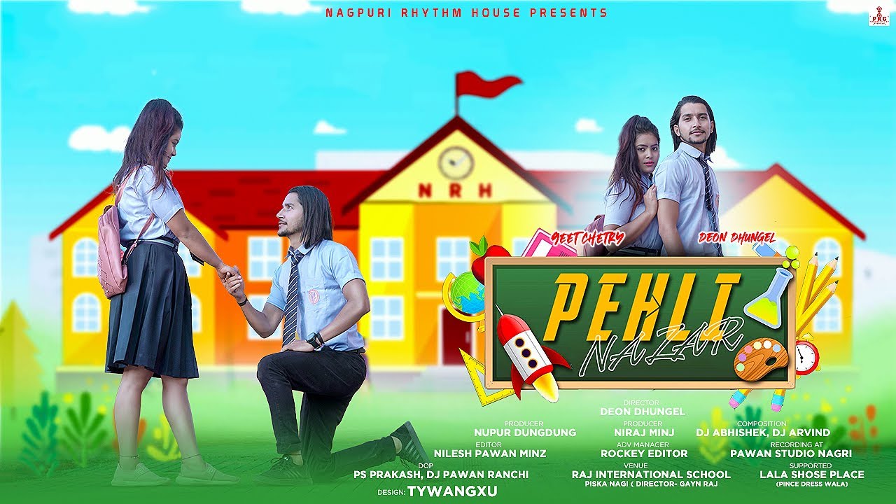 Pahli Nazar ।। पहली नजर ।। School Love Story ।। Ft Niraj Minj