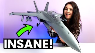 FMS F-18 70mm EDF V2 W/ REFLEX Flight Stabilization (Unboxing/Build/Overview)
