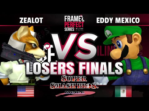FPS6 Online - CG | Zealot (Fox) vs. CG | LFG | Eddy Mexico (Luigi) - Smash Melee Losers Final