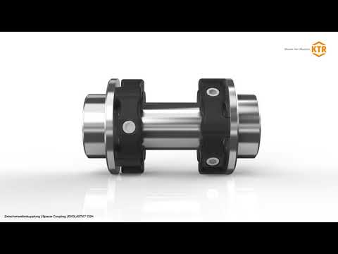 EVOLASTIC® D2H highly flexible intermediate shaft coupling