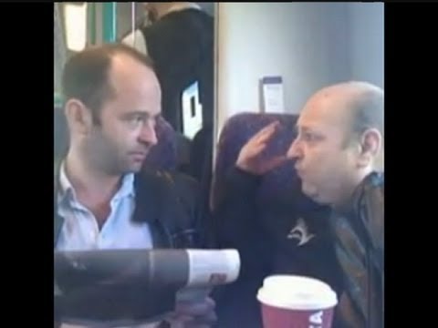 TRAIN FIGHT: Man refuses to let co-passenger out of his seat