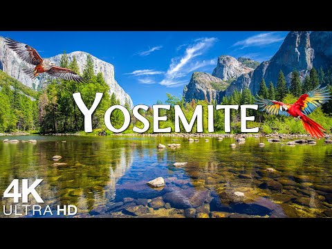 Yosemite National Park 4K Ultra HD - Stunning Footage, Scenic Relaxation Film with Relaxing Music