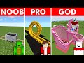 Minecraft NOOB Vs PRO ROLLER COASTER BUILD CHALLENGE