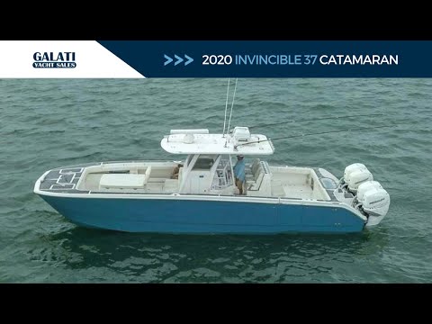 Invincible 37 Catamaran video