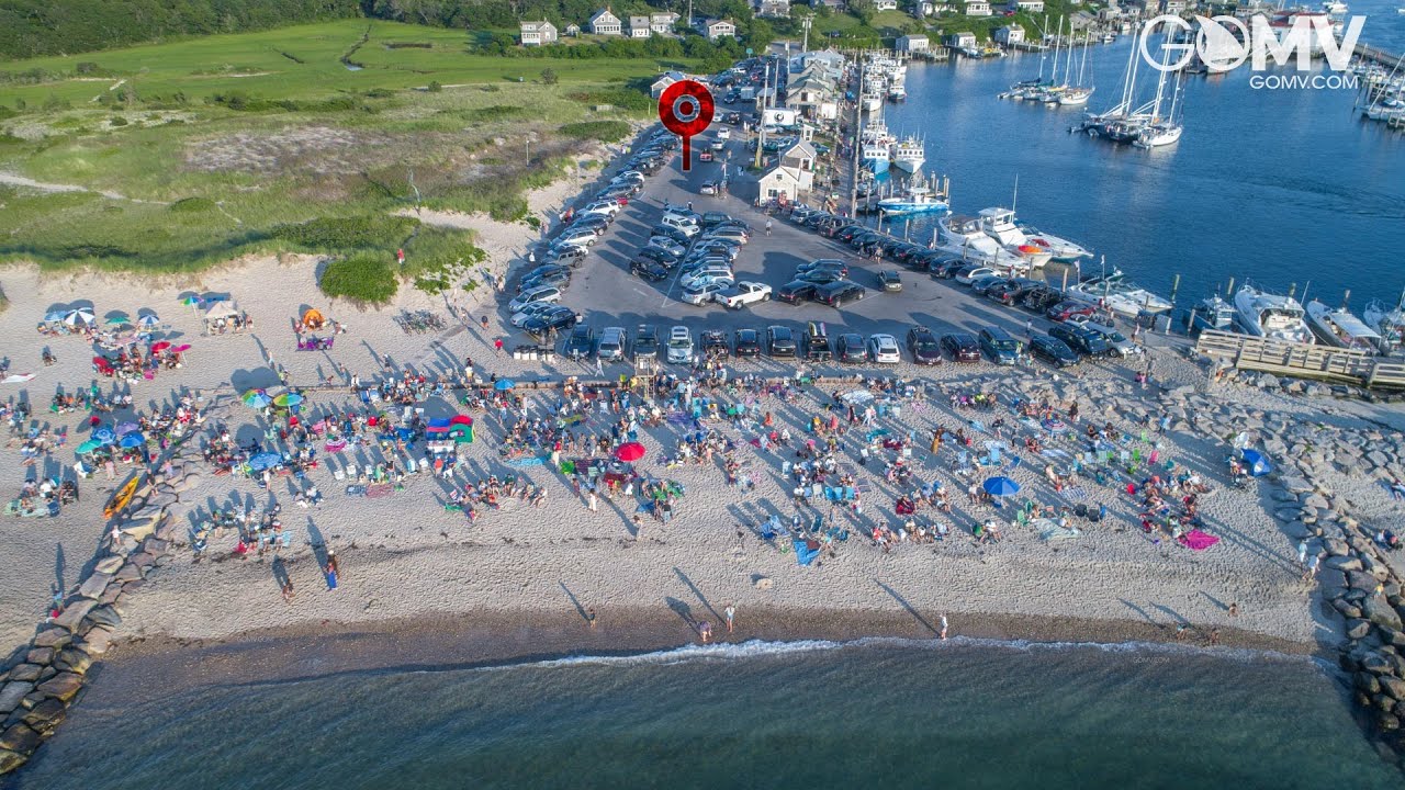 🟢 GOMV.COM Chilmark / Menemsha Beach Parking Webcam