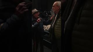 Meeting Actor Danny Aiello backstage broadway NYC