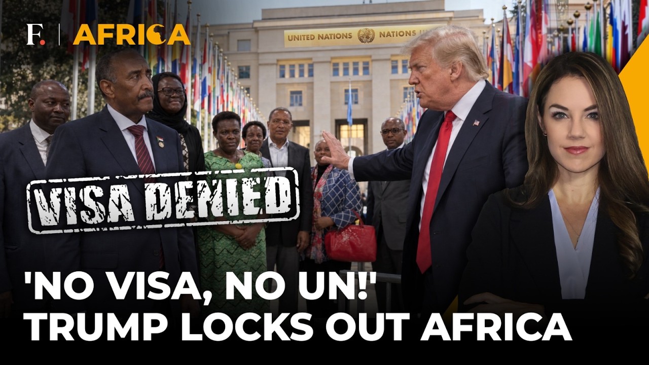 'Trump's Visa Weapon at the UN?': US blocks Sudan's Burhan & Uganda Delegation | Firstpost Africa