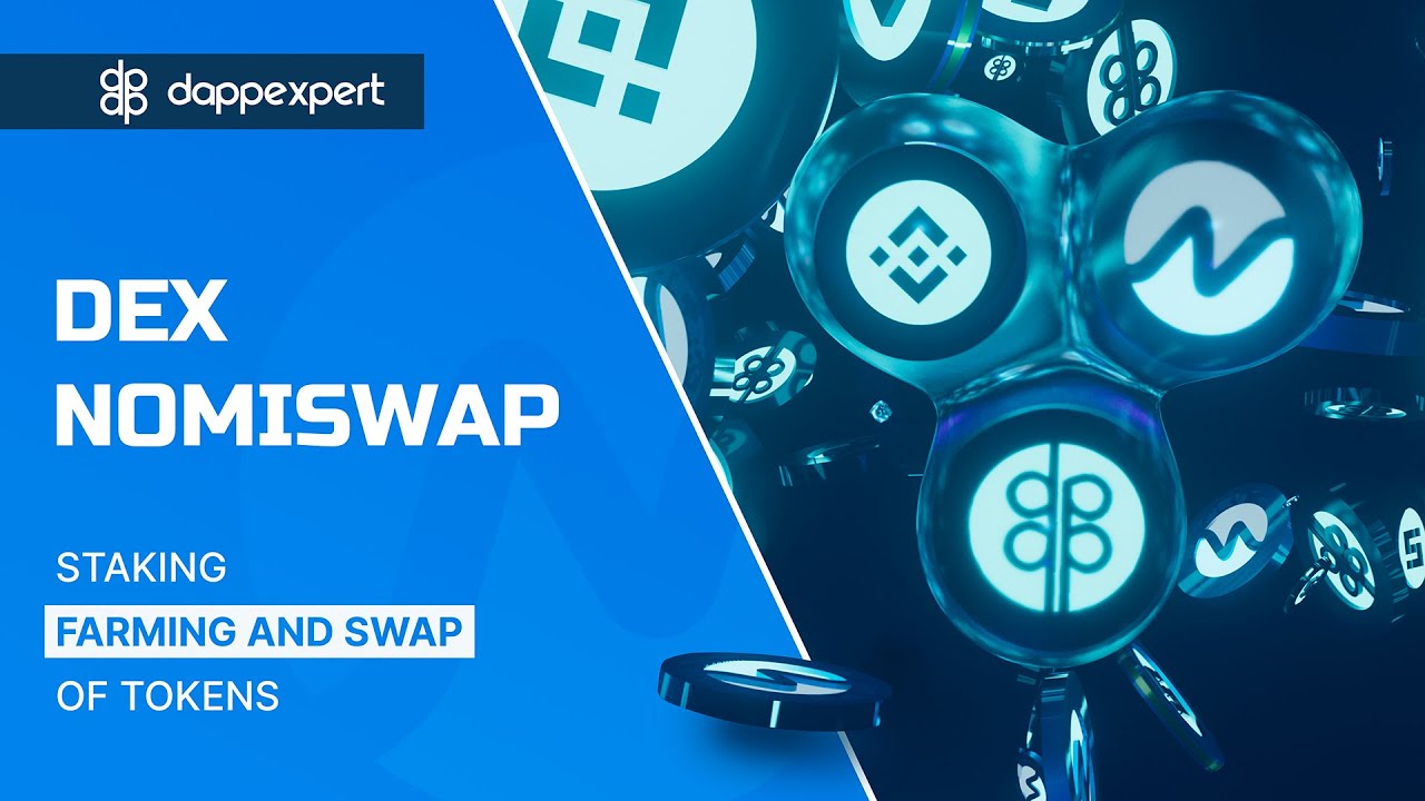 Dex Nomiswap. Staking, farming and swap of tokens
