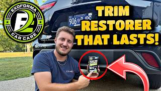 INSANE Black Trim Restoration! Exoforma Review &Test (Last 6+ months)