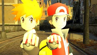 【アニメ】レッドとグリーンのダブルバトル！