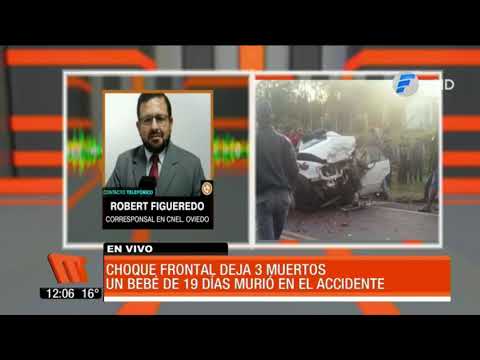 Bebé y dos personas más mueren en terrible accidente de tránsito