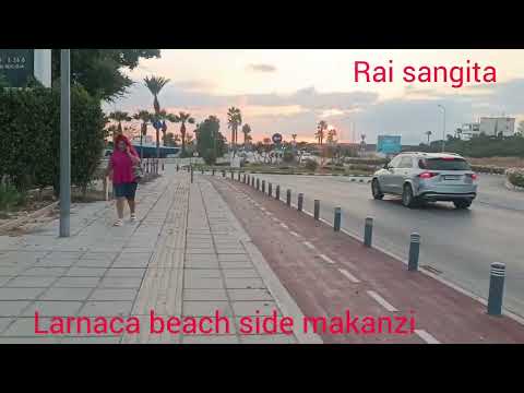 larnaca beach side makanzi raisangita#sangita rai