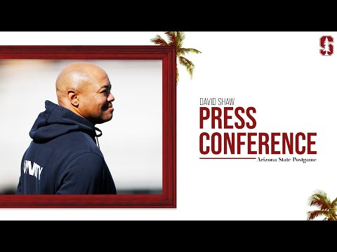 Stanford Football: Postgame Press Conference | Arizona State