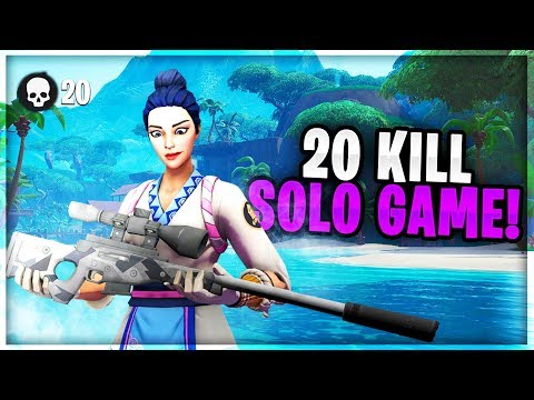 I Sang Through This 20 Bomb Solo Squad Victory || FaZe SpaceLyon